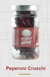 Peperoni Cruschi Fritti in Vaso Cara Terra Lucana