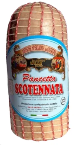 Pancetta Arrotolata Dolce Salumificio Valle Valter