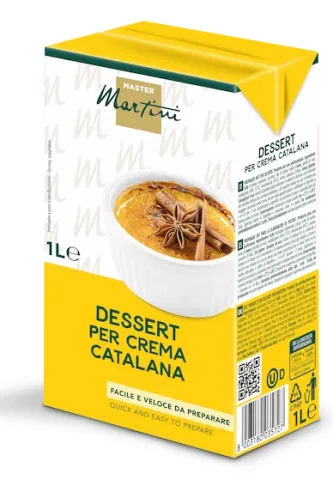 Dessert per Crema Catalana Via delle Arti