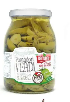 Broccoli in olio in vaso Carbone