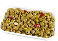 Olive verdi denocciolate alla calabrese Buscema