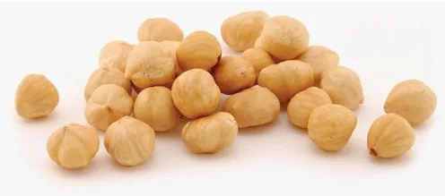 Nocciole sgusciate tostate pelate Italia Giffoni Frutta Secca SLL