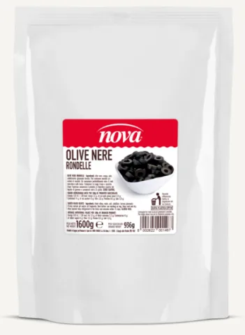 Olive Nere Rondelle Nova