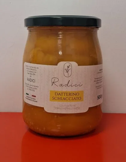Datterino giallo schiacciato Radici