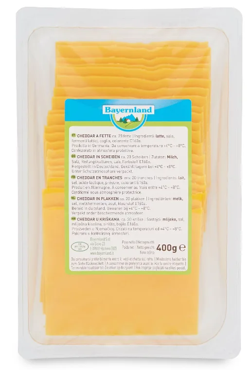 Formaggio fuso a fette 35% Bayernland