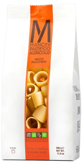 Mezzi Paccheri Pasta Mancino