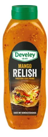 Salsa Gurken Relish - Farcitura a base di cetrioli Develey