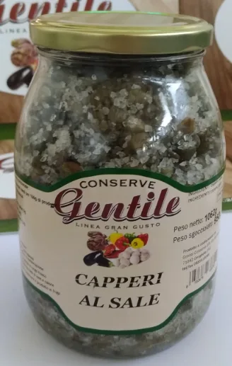 Capperi con gambo in aceto Gentile