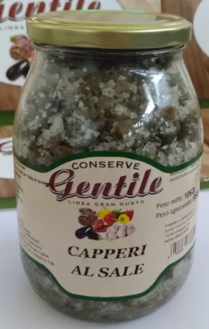 Capperi con gambo in aceto Gentile
