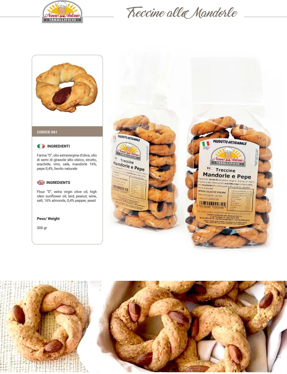 Taralli al peperoncino Nonno Antonio Tarallificio