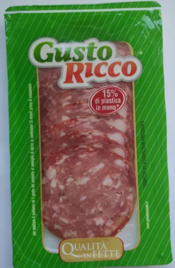 Salame Napoli affettato Golosita’ del Casale
