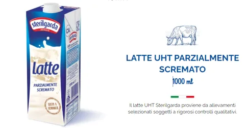 Latte UHT Intero Sterilgarda