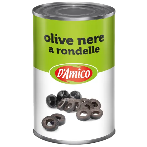 Olive nere snocciolate D’Amico