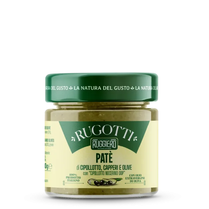 Patè di cipollotto, capperi e olive Cipollotto Ruggiero