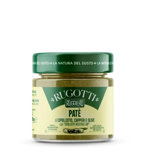 Patè di cipollotto, capperi e olive Cipollotto Ruggiero
