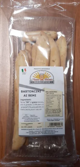 Bastoncini ai semi Nonno Antonio Tarallificio