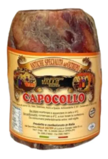 Capocollo Laccio Juta Salumificio Valle Valter