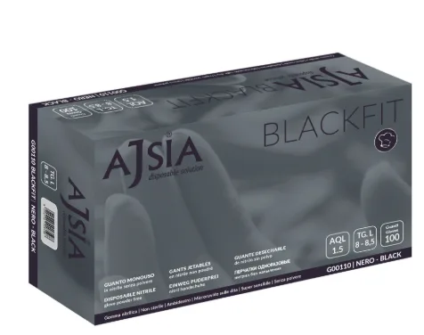 Guanti Nitrile LINEAR BLU Ajsia