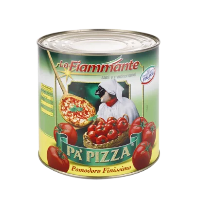 Peperoni interi pelati, arrostiti in forno a legna La Fiammante