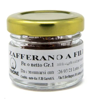 Zafferano in polvere Pavone