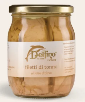 Filetti di sgombro in olio di oliva Delfino