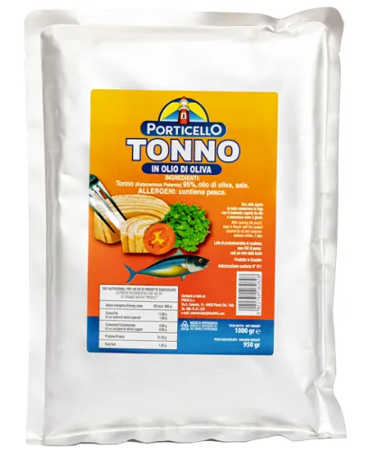 Tonno in olio di girasole Porticello