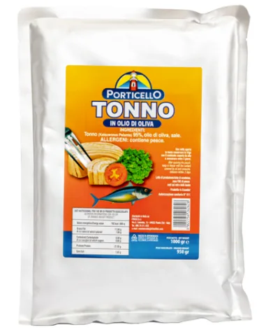 Tonno in olio di girasole Porticello