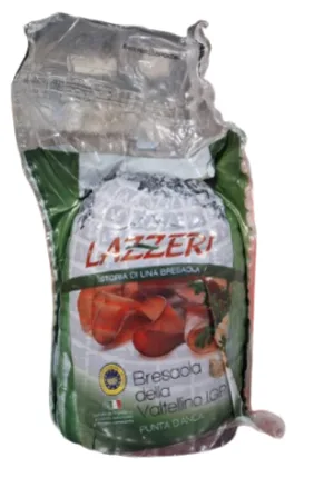 Bresaola per carpaccio a metà sv Lazzeri