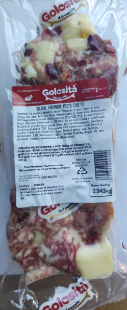 Salumi e formaggi misti cubetti S.V. Golosita’ del Casale
