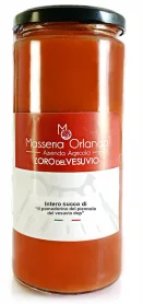 Pomodorino del Piennolo del Vesuvio DOP intero in succo L’Oro del Vesuvio