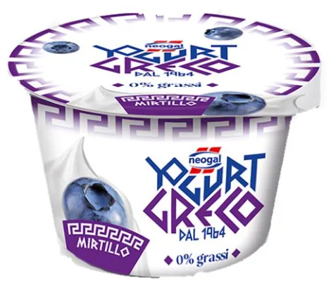 Yogurt Greco 0% Grassi FRAGOLA Neogal