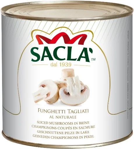 Funghi Champignon al naturale Sacla’