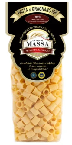 Tubettone Liscio Pasta di Gragnano IGP Pastificio Massa