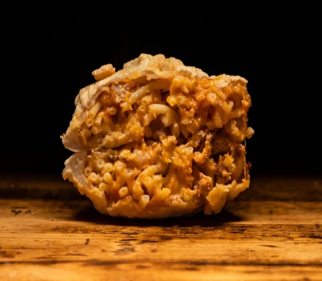 Frittatina pasta "Cotto e Piselli" GELO Sarrajamo