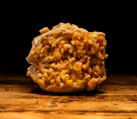 Frittatina pasta "Cotto e Piselli" GELO Sarrajamo