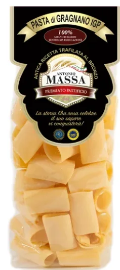 Paccheri Rigati Pasta di Gragnano IGP Pastificio Massa