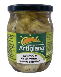 Carciofi arrostiti interi Artigiana Sud