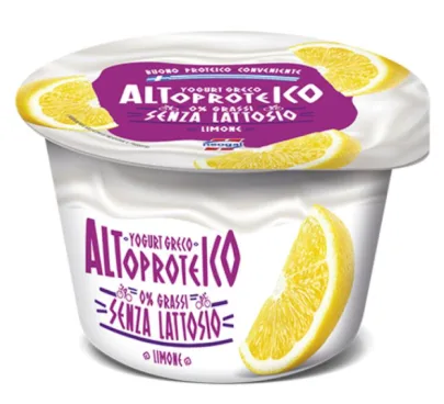 Yogurt Greco Altoproteico 0% Grassi Senza Lattosio Lampone, Melograno e Goji Neogal