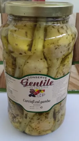 Carciofi interi in olio di girasole Gentile