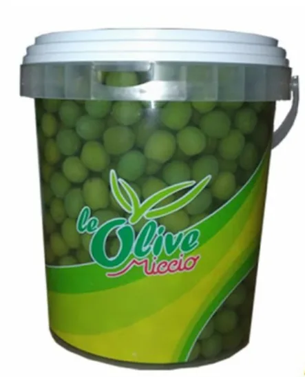 Olive verdi intere tonde Miccio