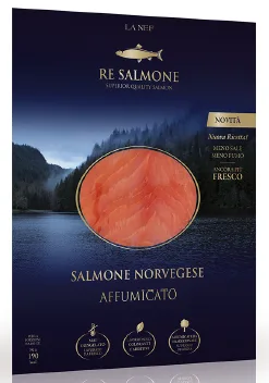 Salmone Norvegese Affumicato Re Salmone La Nef