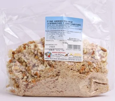 Pane Granulato per Impanature e Gratinature - Fiocchi di Pane Le Vie del Grano