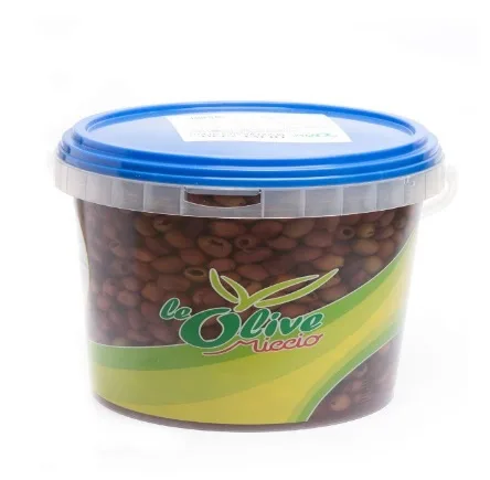 Olive nere denocciolate in salamoia Miccio