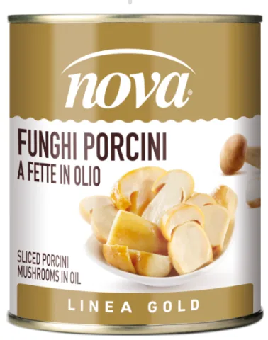 Porcini a Fette in Olio – Linea Gold Nova